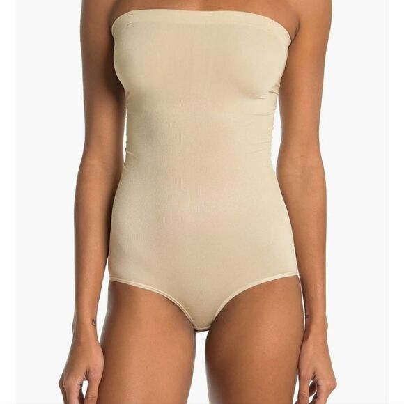 Seamless Strapless BodysuitBODY BEAUTIFUL - Picture 1 of 4